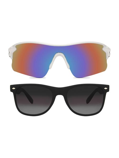 abner combo of 1 wrap-around and 1 wayfarer sunglasses-com-5025 - 18269557 - Very Small Image - 1