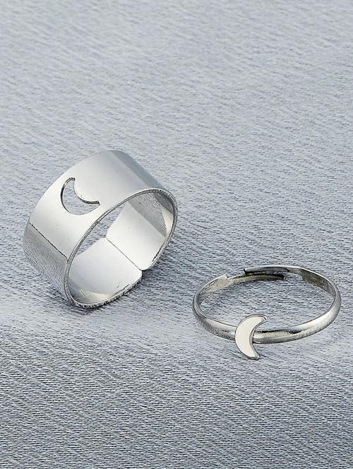silver plated finger ring - 18269672 - Very Small Image - 1