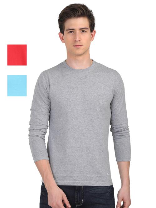 set of 3 solid t-shirt - 18270580 - Very Small Image - 1
