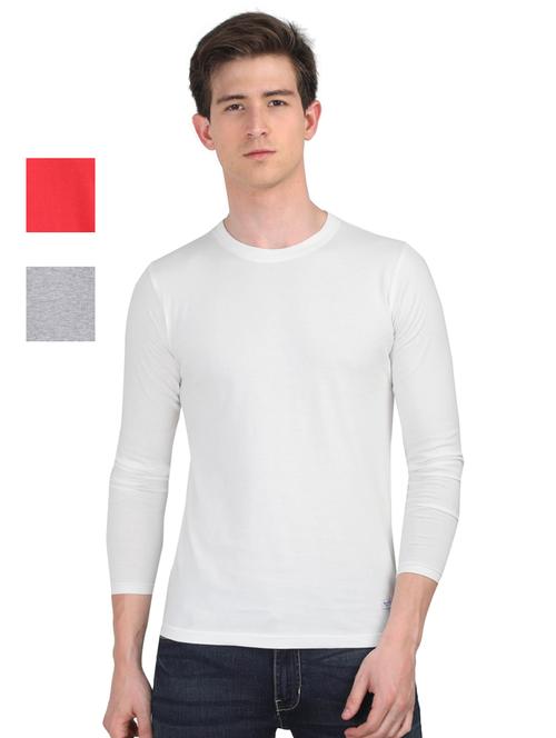 set of 3 solid t-shirt - 18270582 - Very Small Image - 1