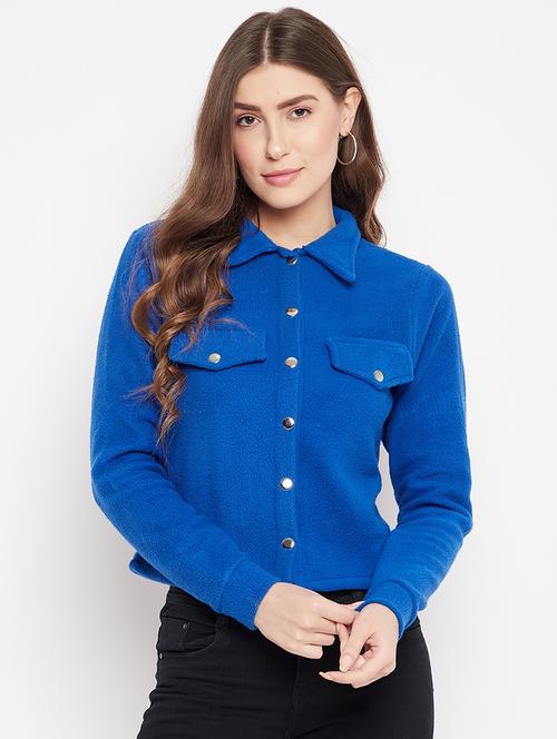 long sleeved solid sweatshirt - 18270667 - Very Small Image - 1
