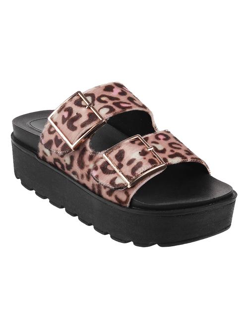 multi colored synthetic slip on sandals - 18270760 - Very Small Image - 1