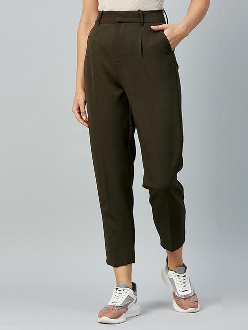 high rise pleated trouser - 18270773 - Very Small Image - 1