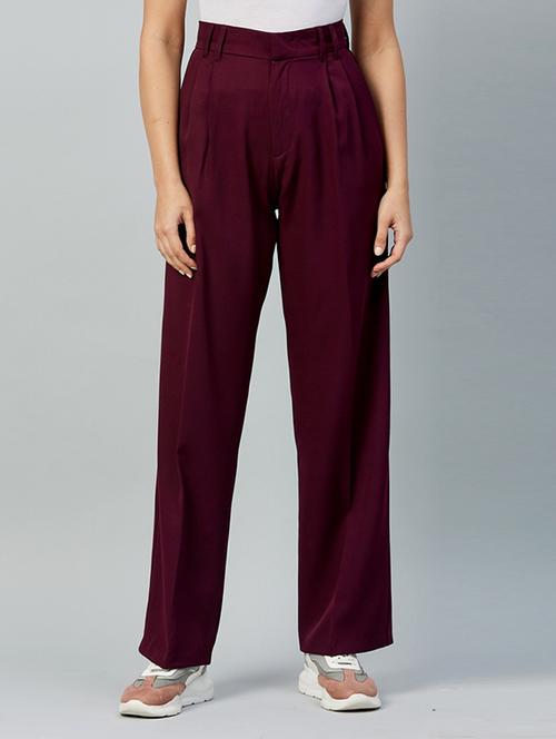 high rise wide leg trouser - 18270774 - Very Small Image - 1