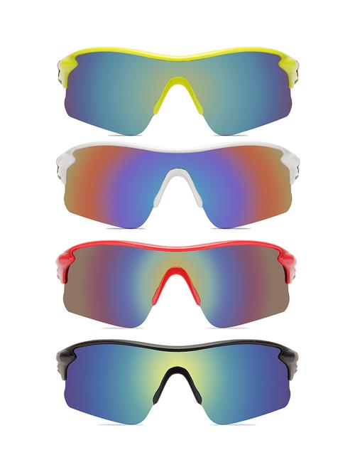 zyaden combo of 4 wrap-around sport-sunglasses-combo-5028 - 18270980 - Very Small Image - 1
