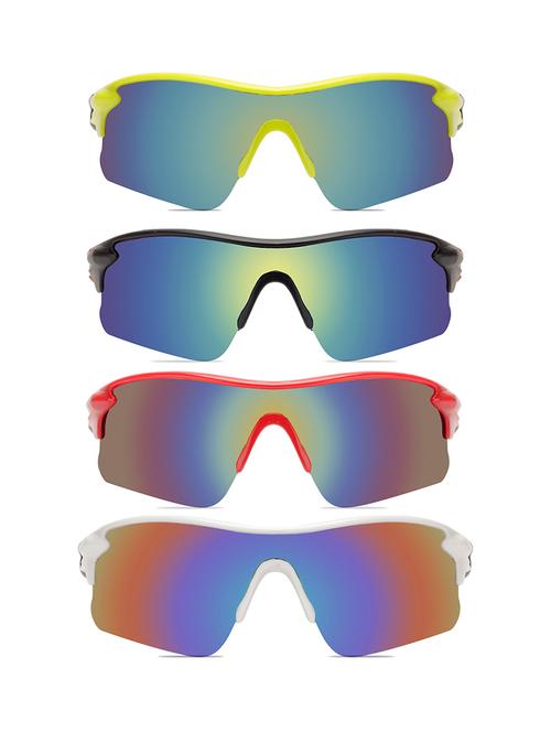 zyaden combo of 4 wrap-around sport-sunglasses-combo-5032 - 18270984 - Very Small Image - 1
