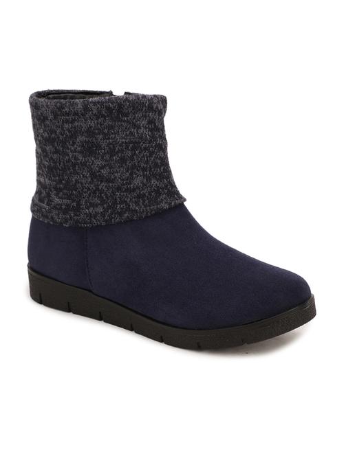 navy ankle boot - 18271221 - Very Small Image - 1