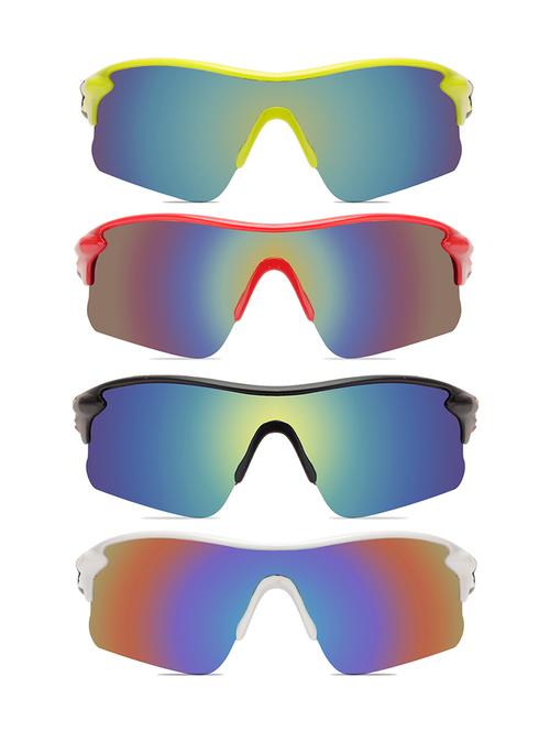 abner combo of 4 wrap-around sport-sunglasses-combo-5027 - 18271234 - Very Small Image - 1