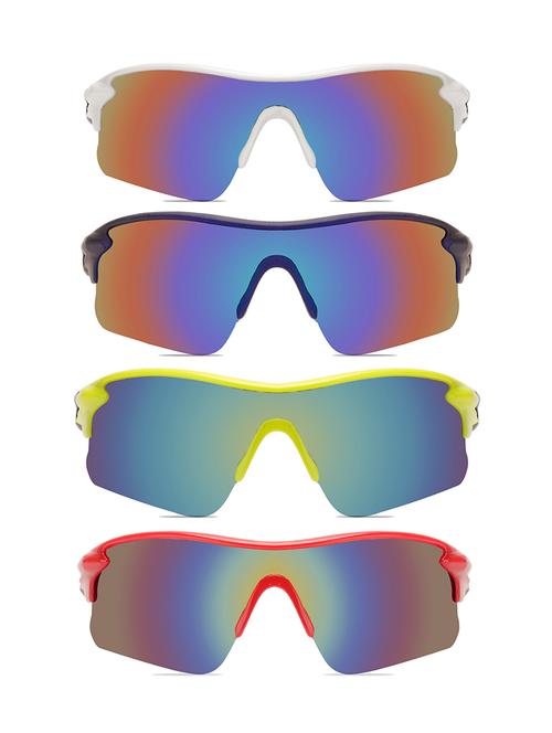 abner combo of 4 wrap-around sport-sunglasses-combo-5045 - 18271252 - Very Small Image - 1