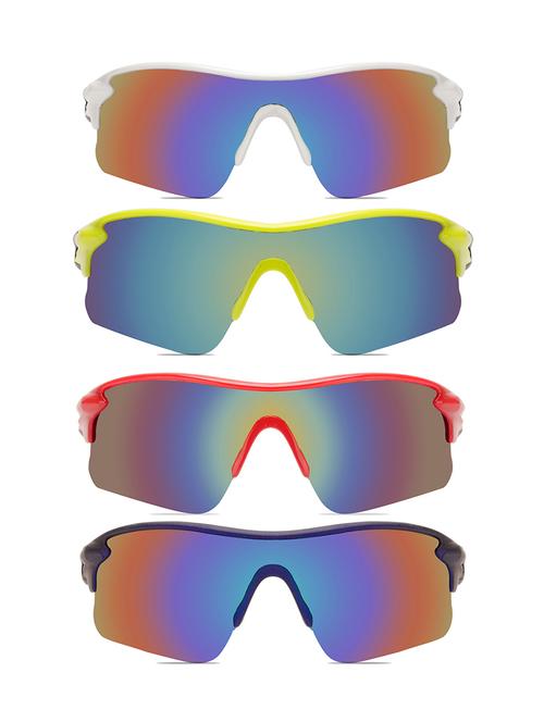 abner combo of 4 wrap-around sport-sunglasses-combo-5046 - 18271253 - Very Small Image - 1