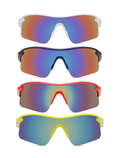 abner combo of 4 wrap-around sport-sunglasses-combo-5047 - 18271254 - Very Small Image - 1