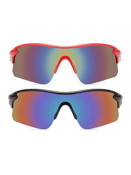 abner combo of 2 wrap-around sport-sunglasses-combo-5051 - 18271339 - Very Small Image - 1