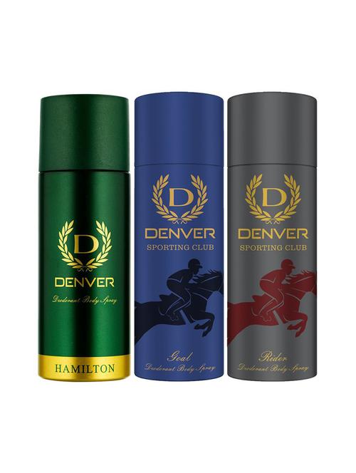 denver hamilton, rider& goal body spray (pack of 3) - 18271758 - Very Small Image - 1