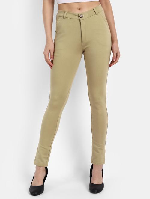 high rise flat front trouser - 18272174 - Very Small Image - 1