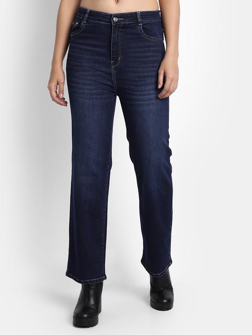 high rise stone washed jean - 18272551 - Very Small Image - 1