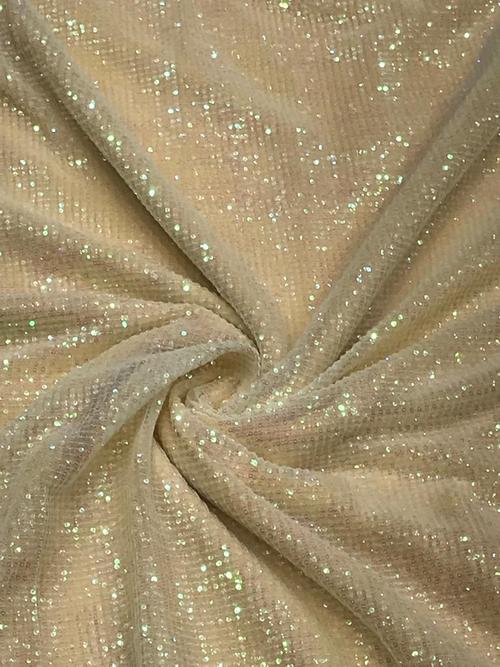 fantasy zero sequins on wrinkle lycra - 18272744 - Very Small Image - 1