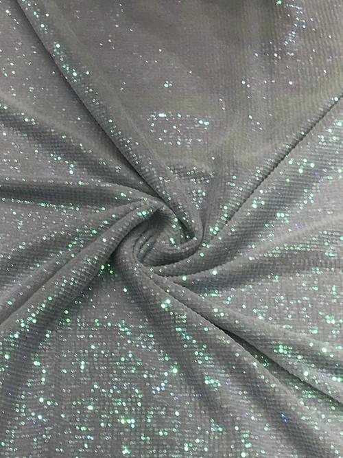fantasy zero sequins on wrinkle lycra - 18272745 - Very Small Image - 1