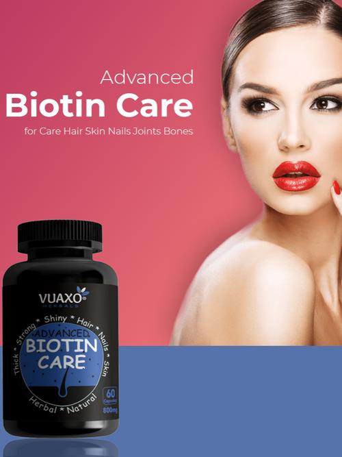 vuaxo advanced biotin care hair skin - 18272879 - Very Small Image - 1