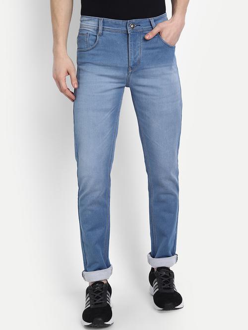 light-blue light washed denim jean - 18273343 - Very Small Image - 1