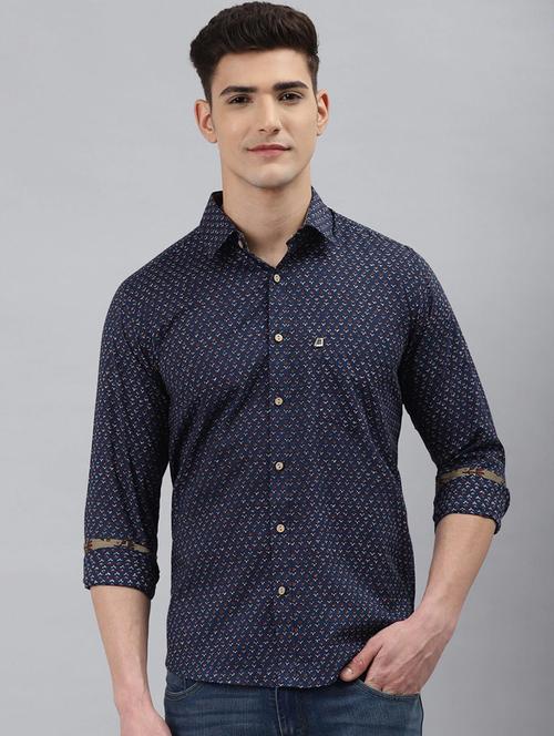 mens florals casual shirt - 18274812 - Very Small Image - 1