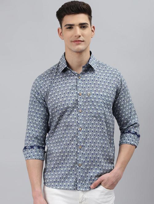 mens quirky casual shirt - 18274813 - Very Small Image - 1