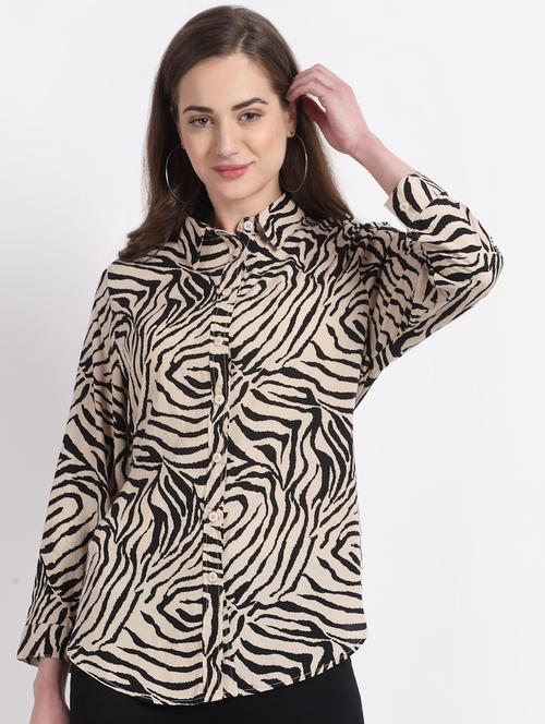 long sleeved printed shirt - 18274886 - Very Small Image - 1