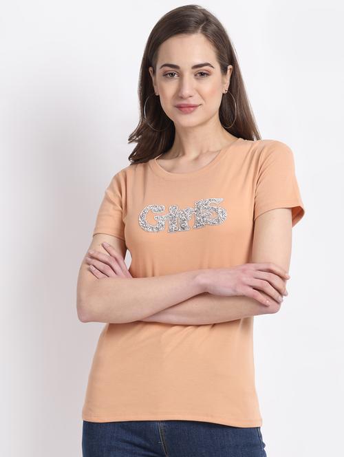 round neck graphic top - 18274890 - Very Small Image - 1