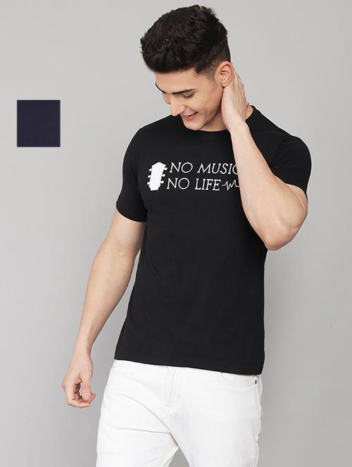 set of 2 chest-printed t-shirt - 18274943 - Very Small Image - 1