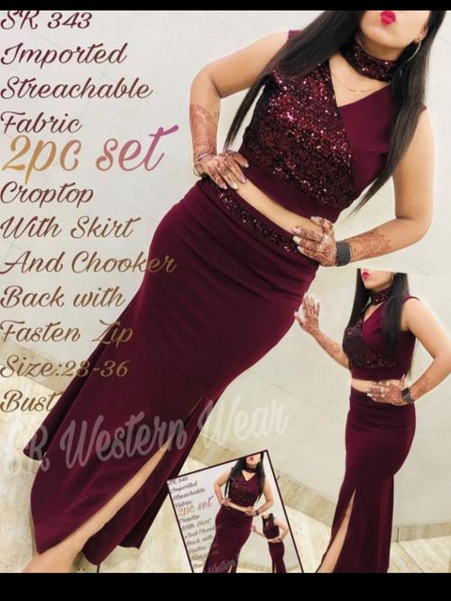 sequin work top and skirt co-ords - 18274984 - Very Small Image - 1