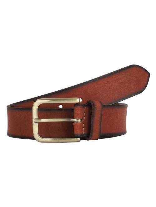 cognac leather belt - 18275234 - Very Small Image - 1