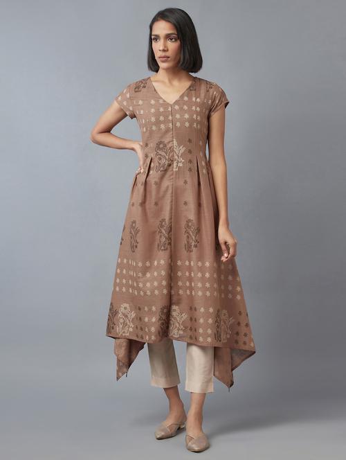 women's asymmetric kurta - 18277899 - Very Small Image - 1
