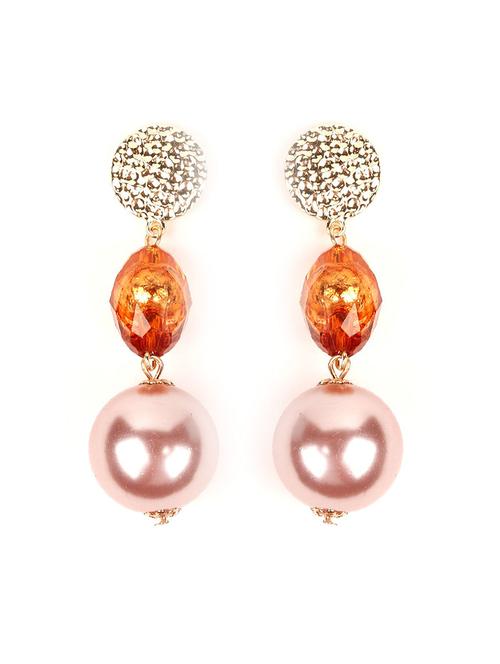 multi colored metal drop earring - 18277963 - Very Small Image - 1