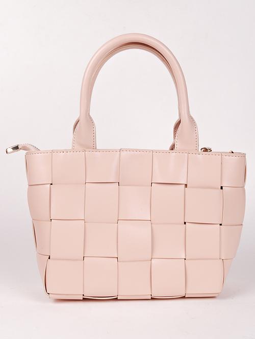 pink solid regular sling bag - 18278134 - Very Small Image - 1