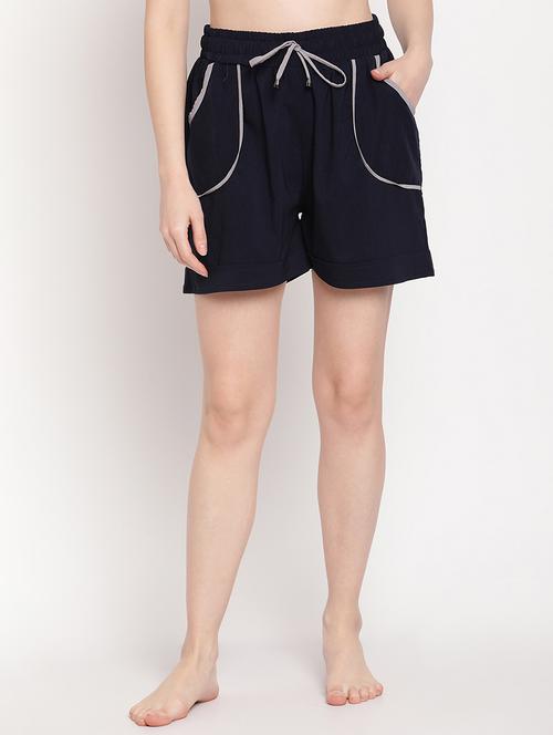 drawstring waist solid short - 18278461 - Very Small Image - 1