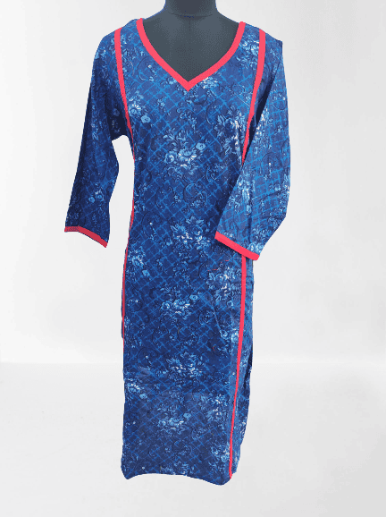 blue color kurtis best quality designer - 18280838 - Very Small Image - 1