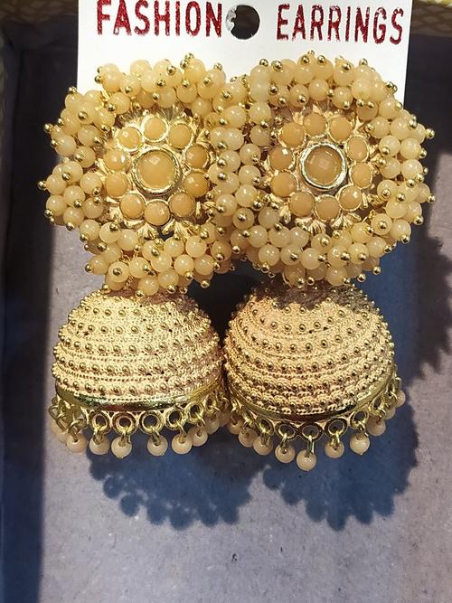 earrings for women yellow color - 18280848 - Very Small Image - 1