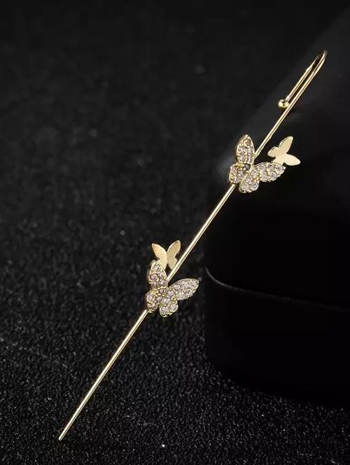 gold plated earcuff earring - 18280939 - Very Small Image - 1