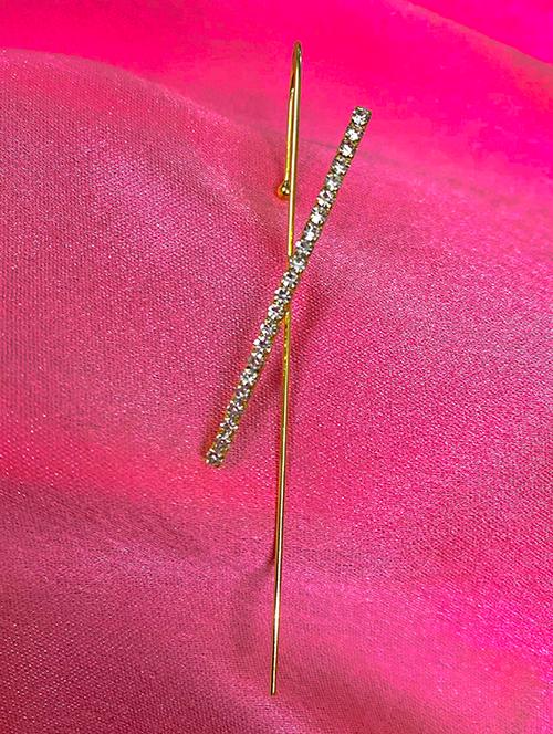 gold plated earcuff earring - 18280960 - Very Small Image - 1