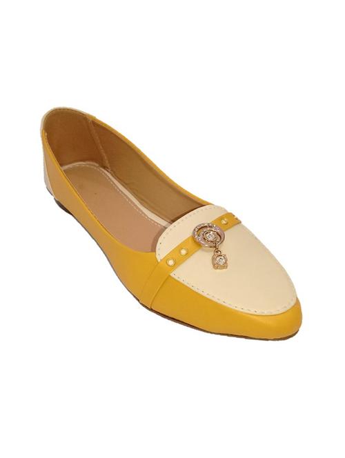 yellow slip on ballerina - 18281199 - Very Small Image - 1