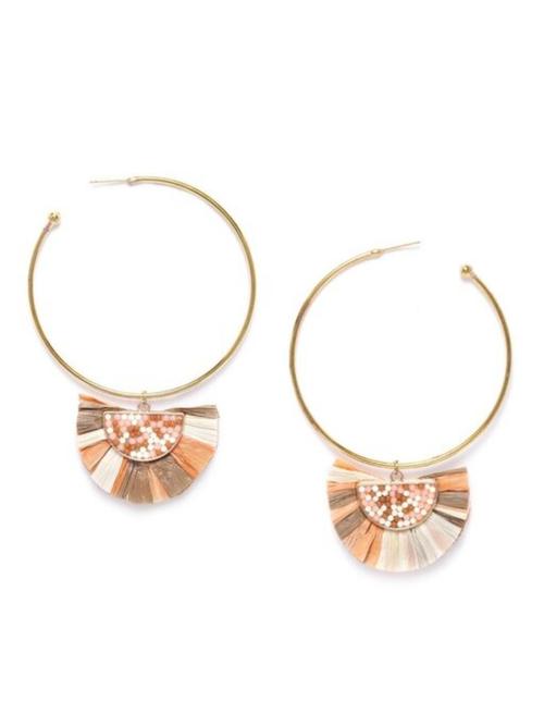 ladies metal earrings - 18281334 - Very Small Image - 1