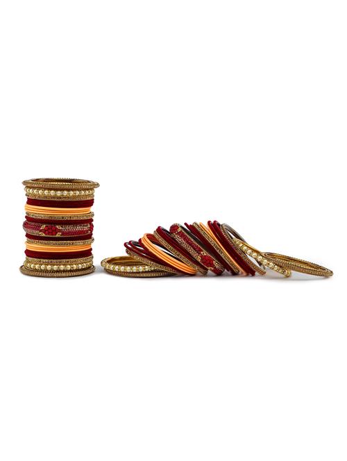 multi colored metal bangle (pack of 50) - 18282532 - Very Small Image - 1