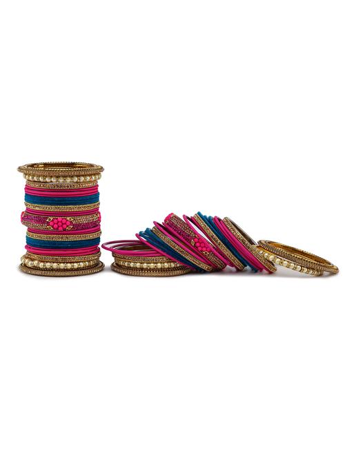 multi colored metal bangle (pack of 50) - 18282536 - Very Small Image - 1