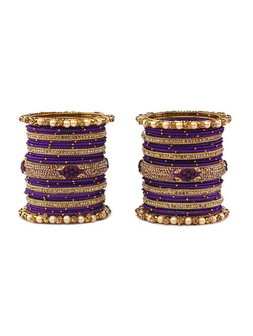 purple metal bangle - 18283406 - Very Small Image - 1