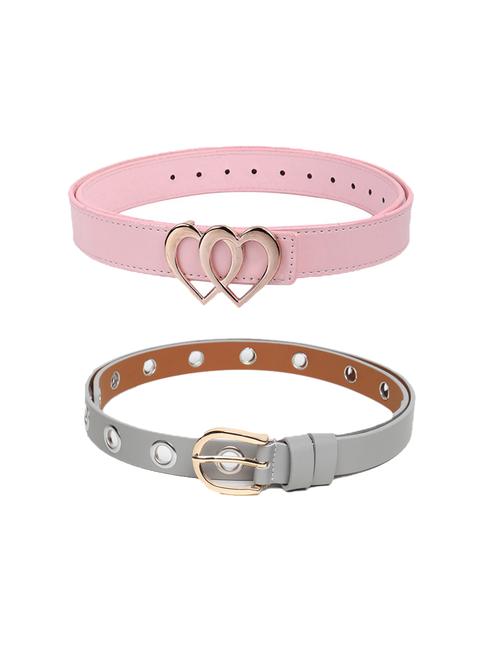 set of 2 multi colored belt - 18283511 - Very Small Image - 1