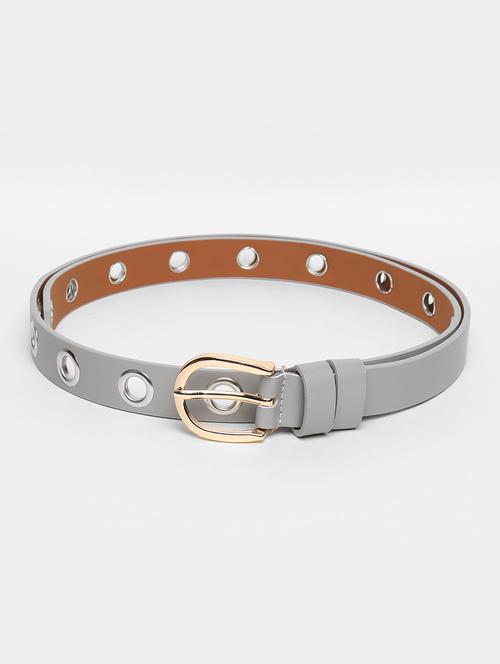 grey leather belt - 18283776 - Very Small Image - 1