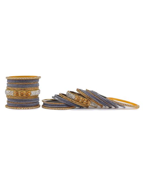 grey metal bangle - 18283849 - Very Small Image - 1
