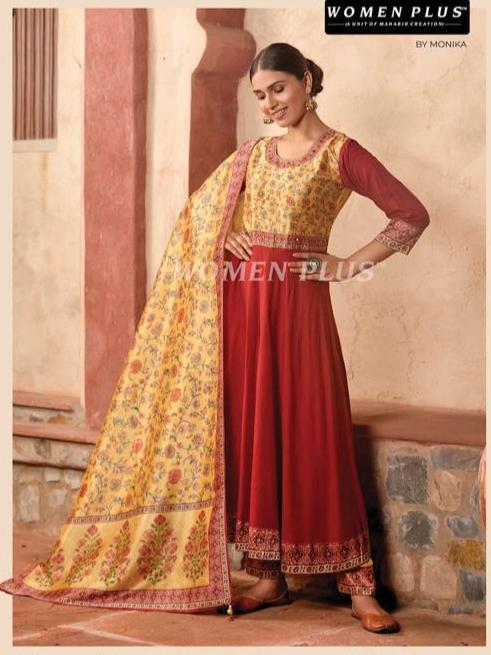 cotton designer suit set - 18284764 - Very Small Image - 1