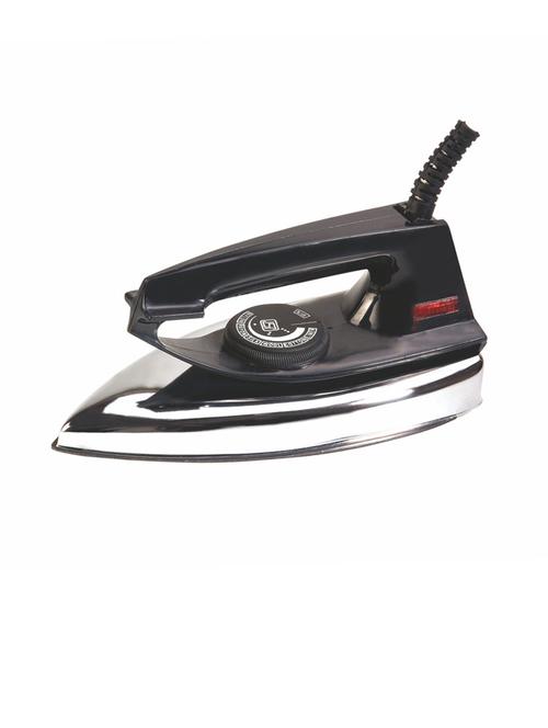 rasoi retro 750w dry iron with non-tick coated soleplate, black - 18285124 - Very Small Image - 1