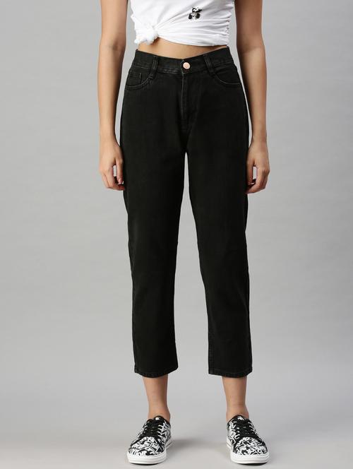 high rise solid jean - 18285692 - Very Small Image - 1