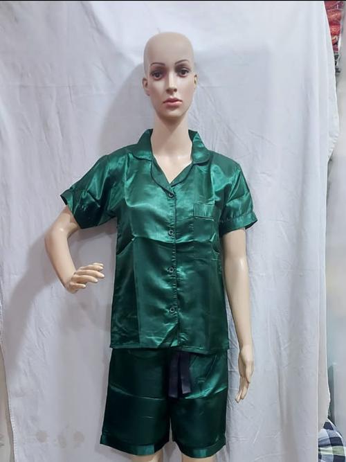 fabric satin sleeves half ,size small - 18286692 - Very Small Image - 1